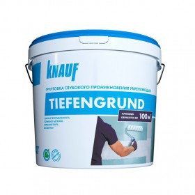 Грунтовка Knauf Тифенгрунд глубокого проникновения укрепляющая 10 кг, шт