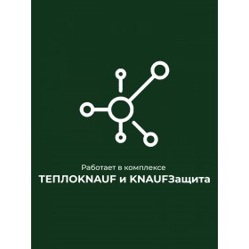Лента соединительная Knauf Защита односторонняя, 60 мм, 25 м, шт