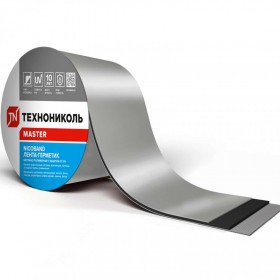 Лента-герметик ТехноНиколь Nicoband серебристый 10 см х 3 м, шт
