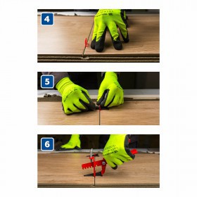 Система выравнивания плитки Plitonit profi СВП зажим 1,4 мм 100 шт, упак