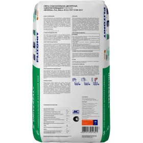 Ровнитель для пола Plitonit Universal+ быстротвердеющий самовыравнивающийся 20 кг, 48 шт/поддон