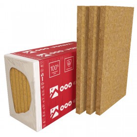 Минеральная вата Роквул Венти Баттс Д Оптима 1000х600х100 мм, 6 шт/упак