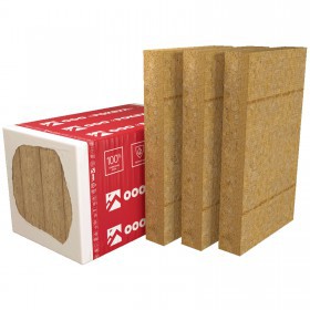 Минеральная вата Роквул Фасад Баттс Оптима 110 кг/м3 1000х600х100 мм, 3 шт/упак