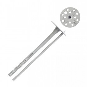 Дюбель для теплоизоляции Tech-Krep IZO с пластиковым гвоздем 10х160 мм, 50 шт/упак