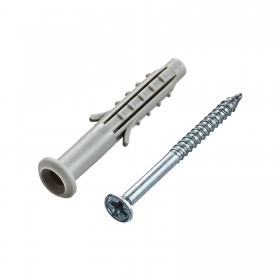 Дюбель-гвоздь распорный Tech-Krep SM-G грибовидный с усом 6х40 мм серый, 200 шт/упак