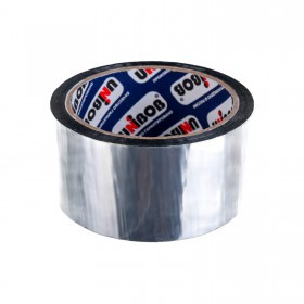 Лента клейкая Unibob металлизированная, 48 мм, 25 м, шт