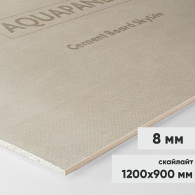 Аквапанель Knauf цементная плита Скайлайт 1200х900х8 мм, лист