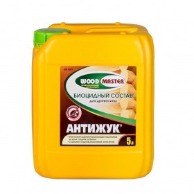 Антисептик WOODMASTER Антижук для древесины 5 л, шт