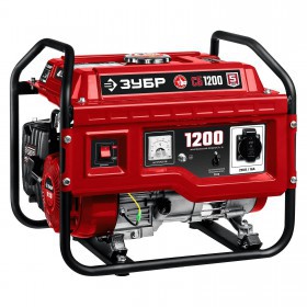 Генератор бензиновый Зубр 1200 Вт СБ-1200