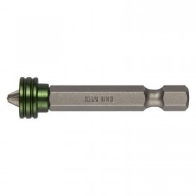 Биты РН2 50 мм с магнитным держателем-ограничителем KRAFTOOL Magnet-X, шт