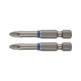 Биты РН2 50 мм торсионные ЗУБР Профессионал, 2 шт/упак