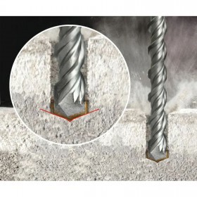 Бур по бетону, хвостовик SDS PLUS, 10 х 210 мм, шт