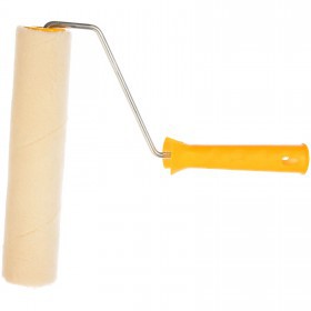 Валик малярный полиакрил+шерсть 240 мм, D40 мм, ворс 4 мм, ось 6 мм, РемоКолор Велюр, шт