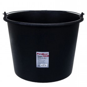 Ведро круглое строительное, пластиковое, 20 л, шт