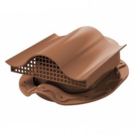 Вентиль SKAT Monterrey кровельный ТехноНиколь для металлочерепицы коричневый, 10 шт/упак