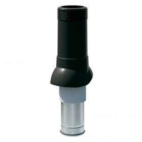 Вентиляционный выход изолированный ТехноНиколь для гибкой черепицы D125/160 мм черный, 4 шт/упак