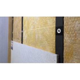 Вибропрофиль для дополнительной звукоизоляции Ультракустик с комплектом крепежа, 1000х50х24 мм, 3 шт/упак