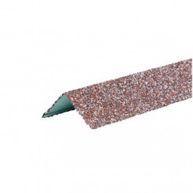 Внешний угол металлический ТехноНиколь Hauberk Мраморный 1250х50х50 мм, 10 шт/упак