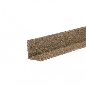 Внутренний угол металлический ТехноНиколь Hauberk Песчаный 1250х50х50 мм, шт