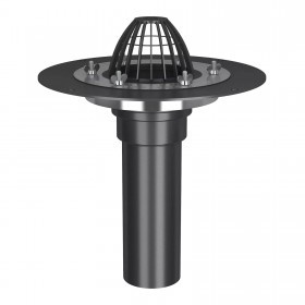 Воронка кровельная без обогрева Termoclip ВФ, 110х450 мм, шт