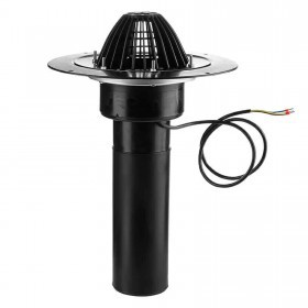 Воронка кровельная с обогревом Termoclip ВФО диаметр 110 мм высота 450 мм, шт