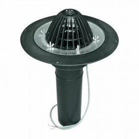 Воронка с обжимным фланцем ТехноНиколь обогреваемая 110х450 мм, шт