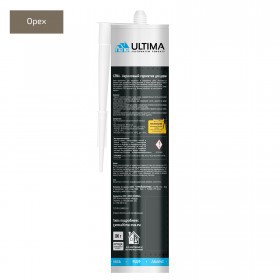 Герметик акриловый Ultima для дерева орех 300 мл, шт 