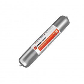 Герметик полиуретановый ТехноНиколь Logicflex для плоских кровель серый 600 мл, шт