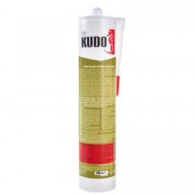 Герметик силиконовый Kudo KSK-146 для кровли и водостоков шоколадно-коричневый 280 мл, шт