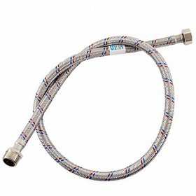 Гибкая подводка для воды 1/2 ВР(г) х 1/2 НР(ш) 80 см, шт