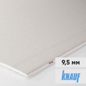 Гипсокартон Knauf ГКЛ 2000х1200х9,5 мм, лист