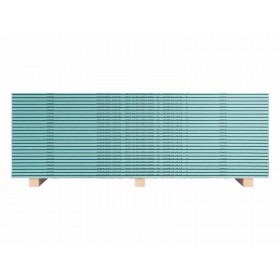 Гипсокартон влагостойкий Knauf ГКЛВ 2000х1200х12,5 мм, лист