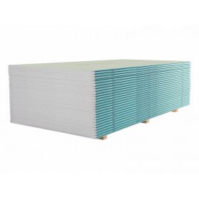 Гипсокартон влагостойкий Knauf ГКЛВ 2500х1200х12,5 мм, лист