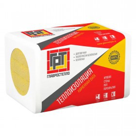 Минеральная вата ГлавРосТепло Стандарт 45 1000х600х50 мм, 12 шт/упак