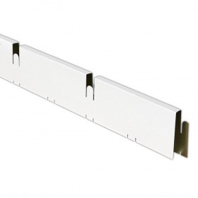 Рейка направляющая Грильято L=2,4 м H=40 мм 100х100 мм белый матовый, шт