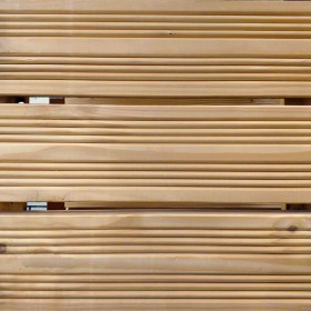 Доска террасная Вельвет хвойные породы сорт АВ Р 35х140х3000 мм, 3 шт/упак