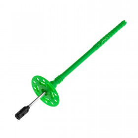 Дюбель для теплоизоляции Bogirus NT с металлическим гвоздем и термоголовкой 10х220 мм, 500 шт/упак