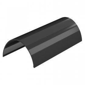 Желоб водосточный 3000 мм ТехноНиколь/Verat 125/82 мм черный, 5 шт/упак