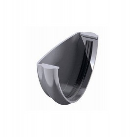 Заглушка желоба ТехноНиколь/Verat 125/82 мм Ral 7024 серый, шт