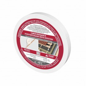 Лента уплотнительная Изоспан СУЛ пенополиэтиленовая односторонняя, 50 мм, 30 м, шт