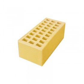 Кирпич керамический лицевой РКЗ полуторный пустотелый 1,4НФ М125-175 Сахара (396 шт/пал), пал