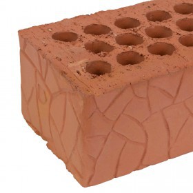 Кирпич керамический рядовой СПП полуторный пустотелый 1,4НФ М125-150, шт