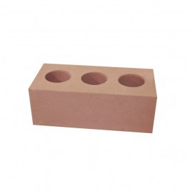 Кирпич силикатный лицевой SiMat полуторный пустотелый 1,4НФ М175-200 красный (288 шт/пал), паллет