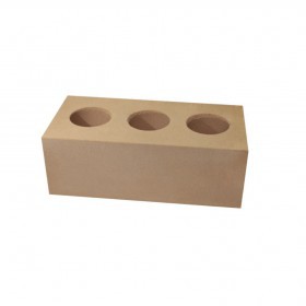 Кирпич силикатный лицевой SiMat полуторный пустотелый 1,4НФ М175-200 персик (288 шт/пал), паллетлет