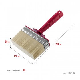 Кисть макловица 120х30 мм искусственная щетина Stayer Universal, шт