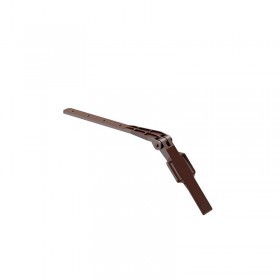 Крепление регулируемое для кронштейна Docke Premium 120/86 мм Ral 8019 шоколад, шт