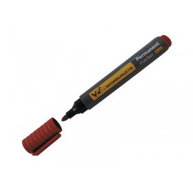 Маркер перманентный РемоКолор красный пулевидный наконечник 3 мм, шт