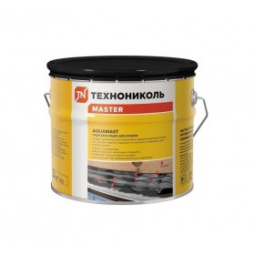 Мастика битумно-резиновая ТехноНиколь AquaMast для кровли 3 кг, 4 шт/кор