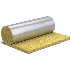Минеральная вата URSA GEO М-11Ф 18000х1200х50 мм, фольгированная, упак