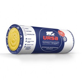 Минеральная вата URSA GEO ТеплоСтандарт Мини 6560х610х50 мм, 2 шт/упак